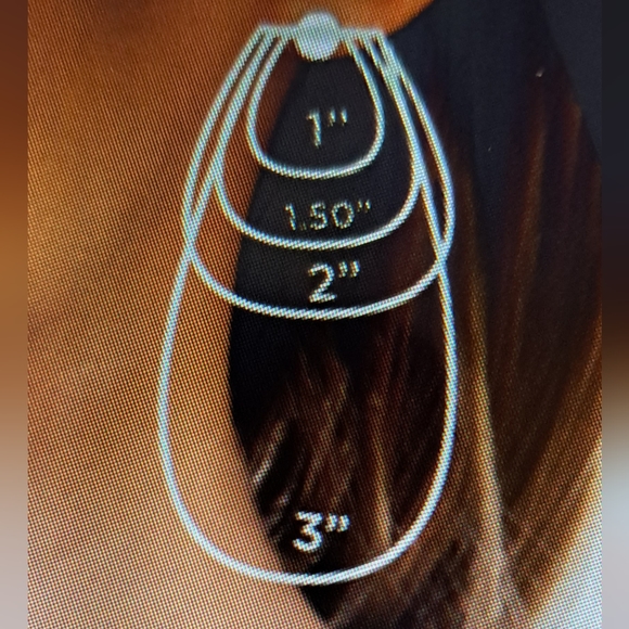 🟡 Baby Pink Teardrop Pierced Earrings - Picture 4 of 5